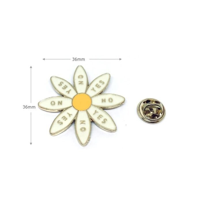 Wholesale Flower Pins Flower Lapel Pins in Bulk