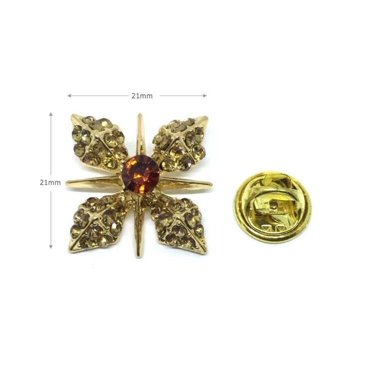 Wholesale Flower Pins Flower Lapel Pins in Bulk