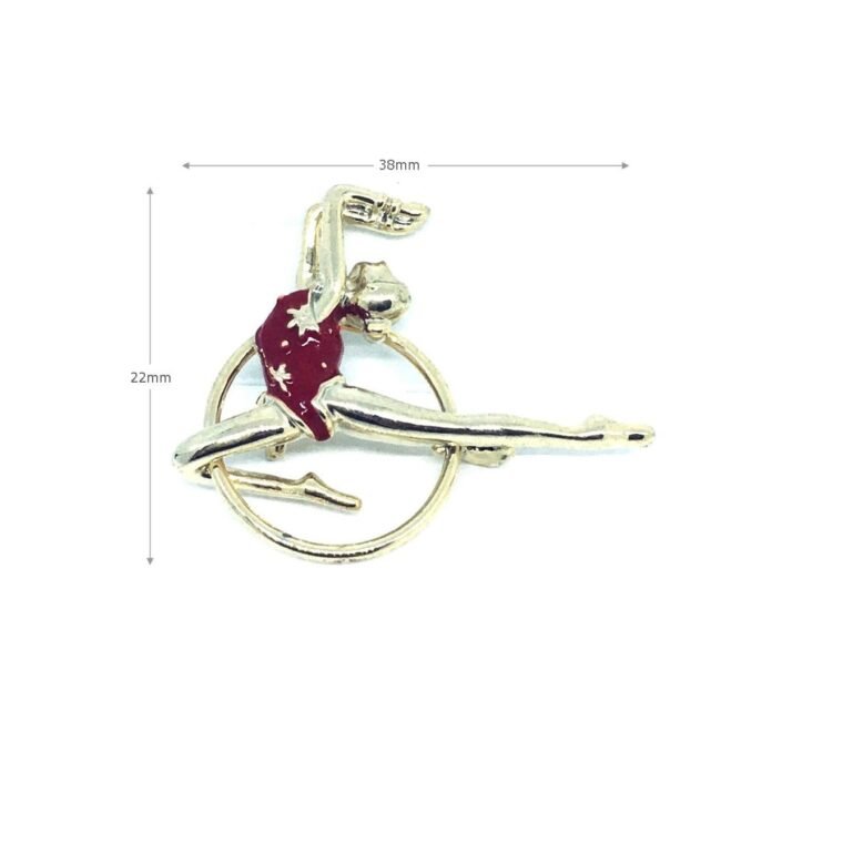 Gymnastics Pins Wholesale FINOX Brooch Pin