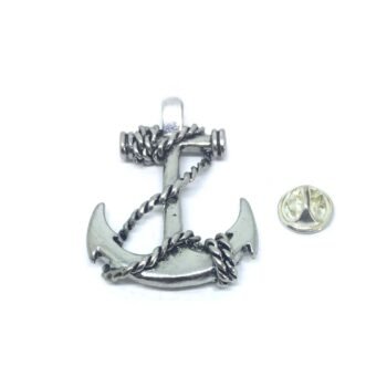 Navy Anchor Lapel Pin