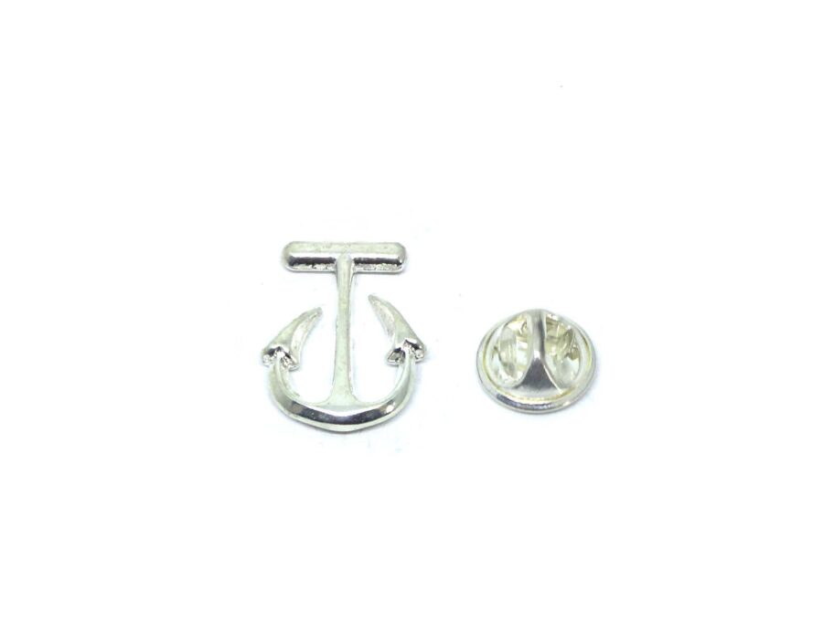 Silver Anchor Pin