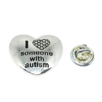 I Love Someone with Autism Lapel Pin