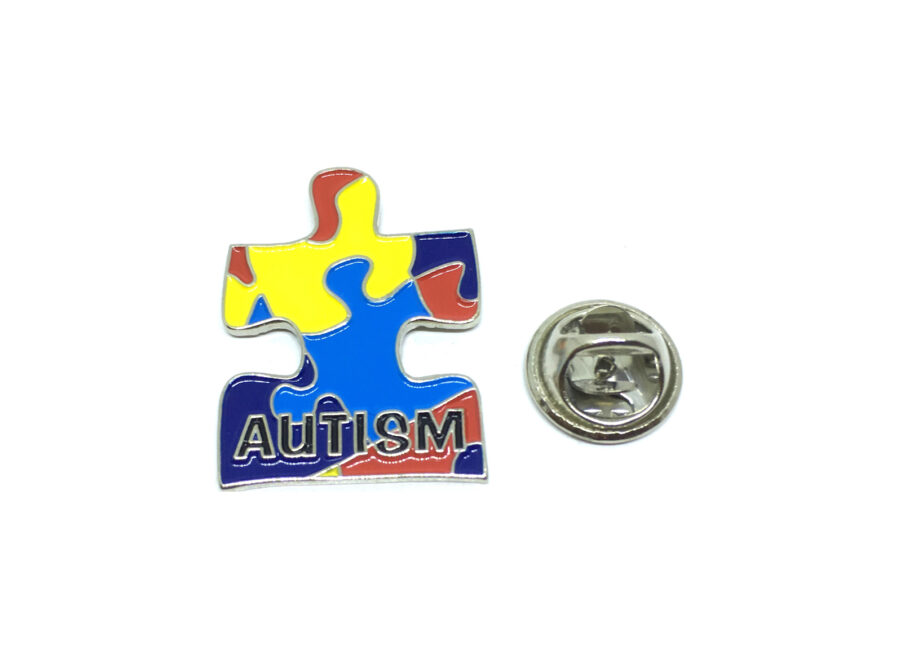 Autism Puzzle Piece Lapel Pin
