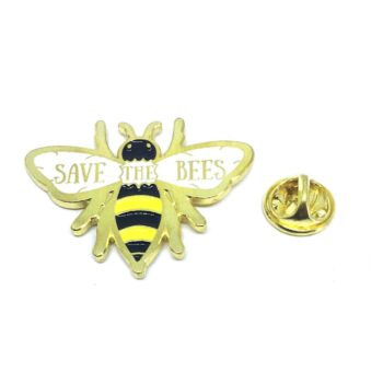 "SAVE THE BEES" Lapel Pin