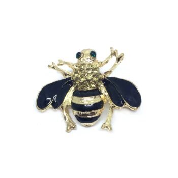 Black Bee Enamel Pin