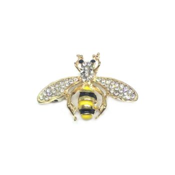 Gold plated Bee Brooch Pin
