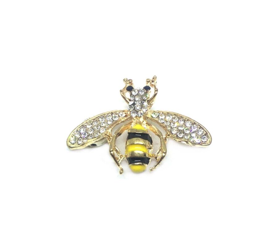 Gold plated Bee Brooch Pin