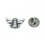 Silver Plated Bee Lapel Pins