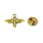 Gold Plated Bee Lapel Pins