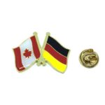 Germany & Canada Flag Lapel Pin
