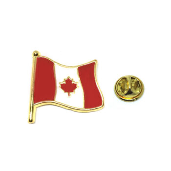 Enamel Canada Flag Pin