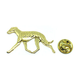 Gold plated Dog Lapel Pin