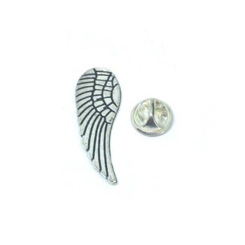 Silver plated Feather Pin