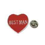 BESTMAN Heart Pin