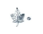 Silver Maple Leaf Pin