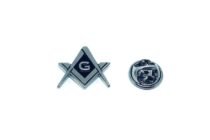 Square And Compass Pin