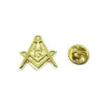 Gold Masonic Lapel Pins