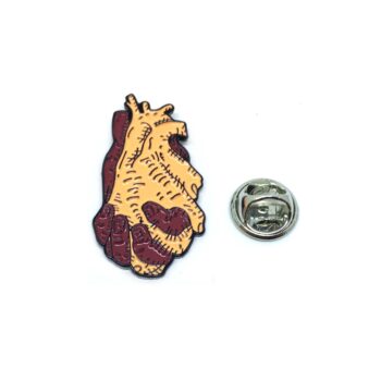 "Heart in Hand" Medical Lapel Pin