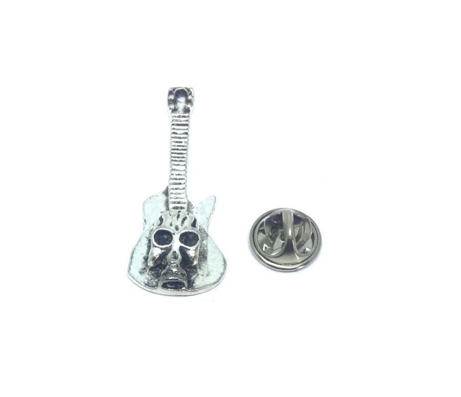 Skull Guitar Pin