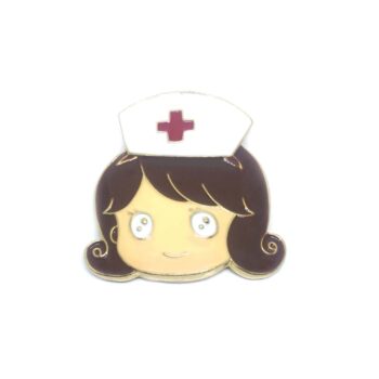 Nurse Head Lapel Pin