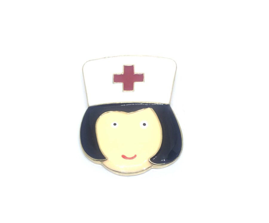 Enamel Nurse Lapel Pin