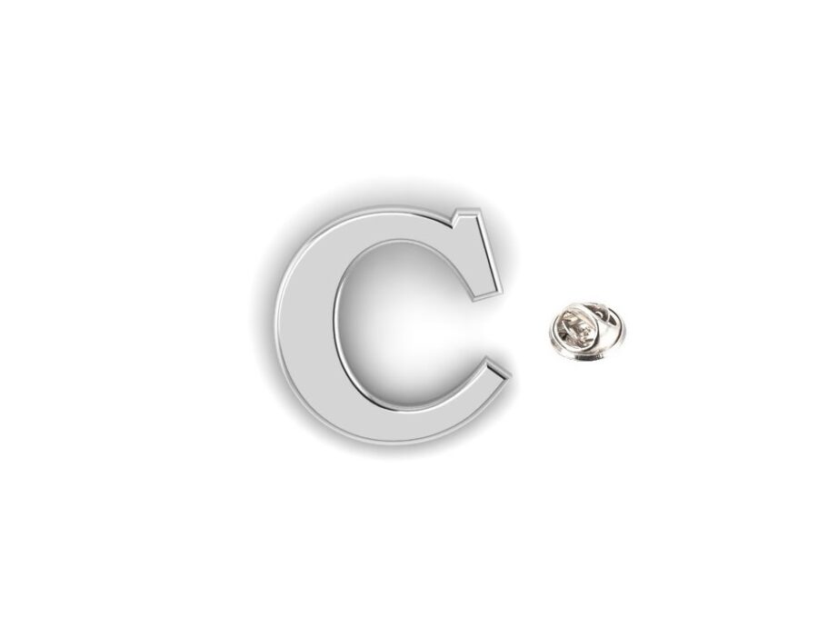 Letter C Pin