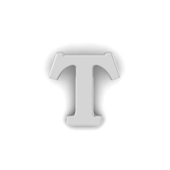 Letter T Pin
