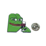 Drinking Frog Pin