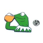 Drinking Frog Lapel Pin