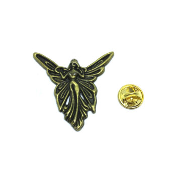 Bronze Angel Lapel Pin