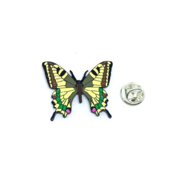 Multicolor Enamel Butterfly Lapel Pin