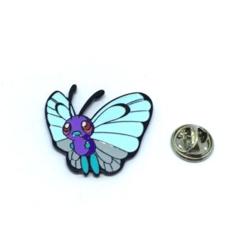 Enamel Butterfly Lapel Pin