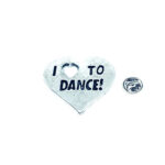 I Love Dance Pin