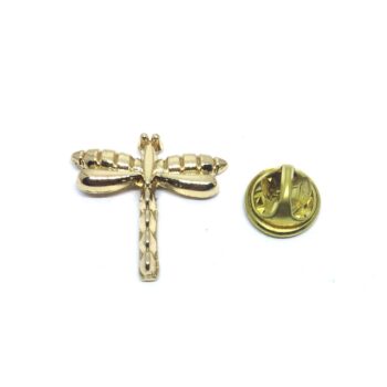 Gold plated Dragonfly Lapel Pin