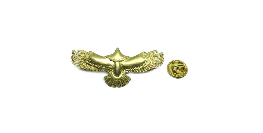 Gold platting Eagle Lapel Pin