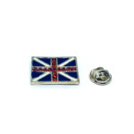 Crystal The UK Flag Pin