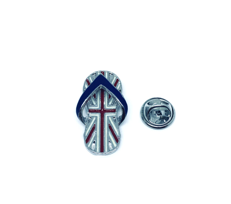 The UK Slipper Flag Pin