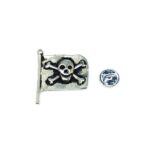 Skull Flag Pin