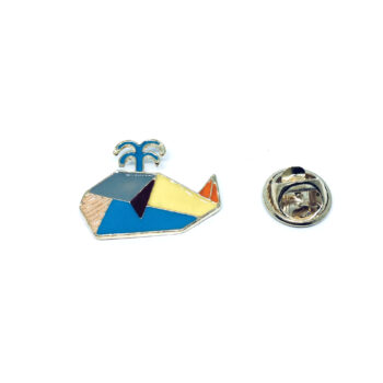 Whale Fish Pin