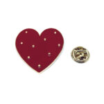 Red Heart Lapel Pin