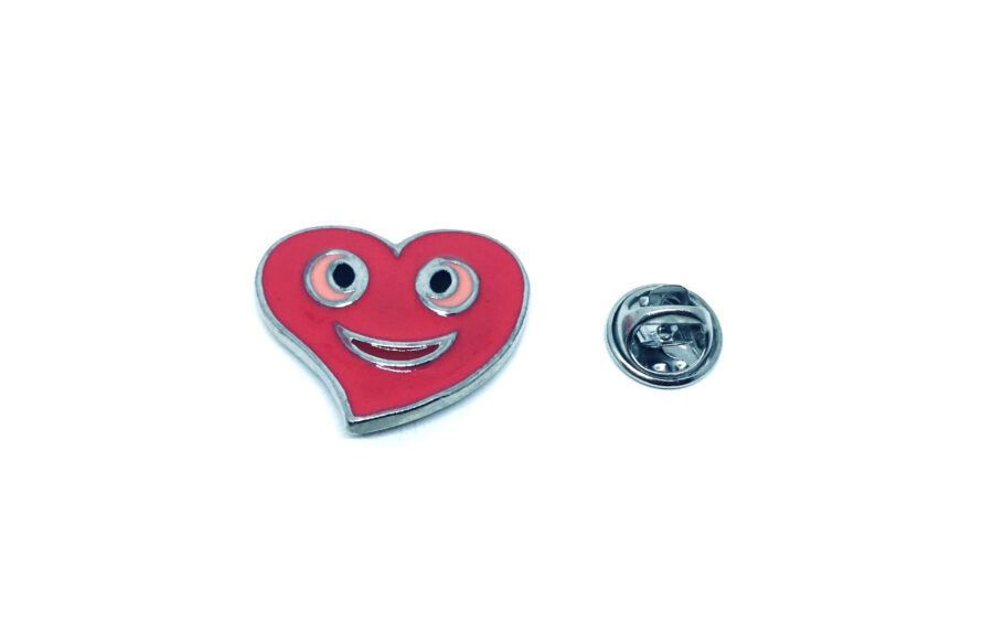Emoji Heart Pin