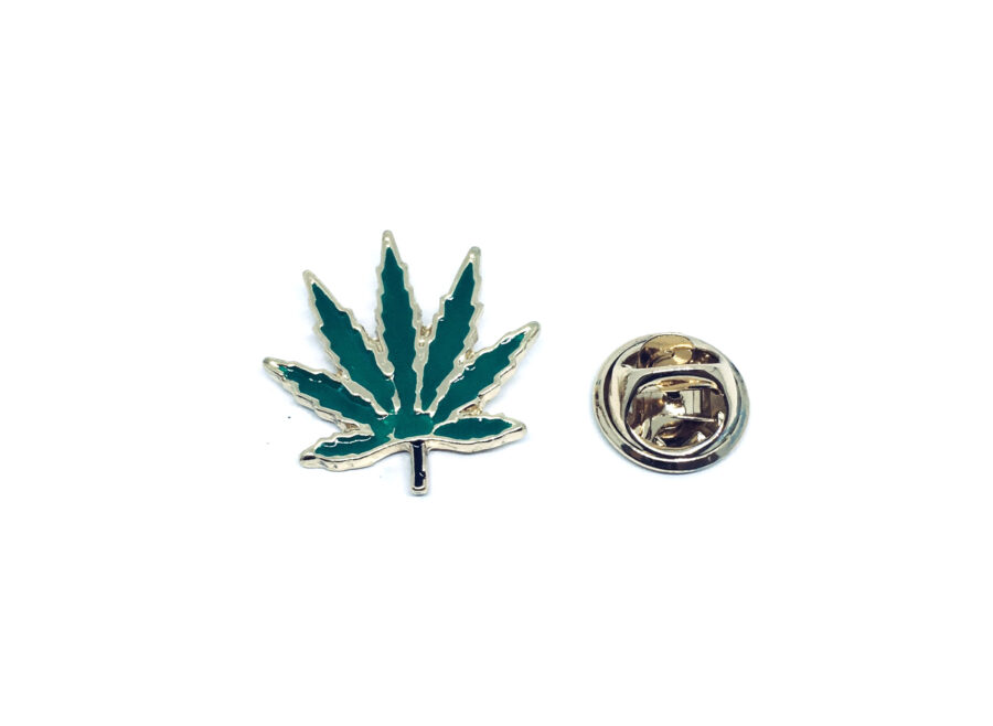 Marijuana Leaf Enamel Pin