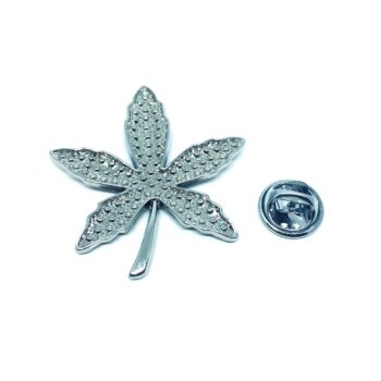 Silver Leaf Pin