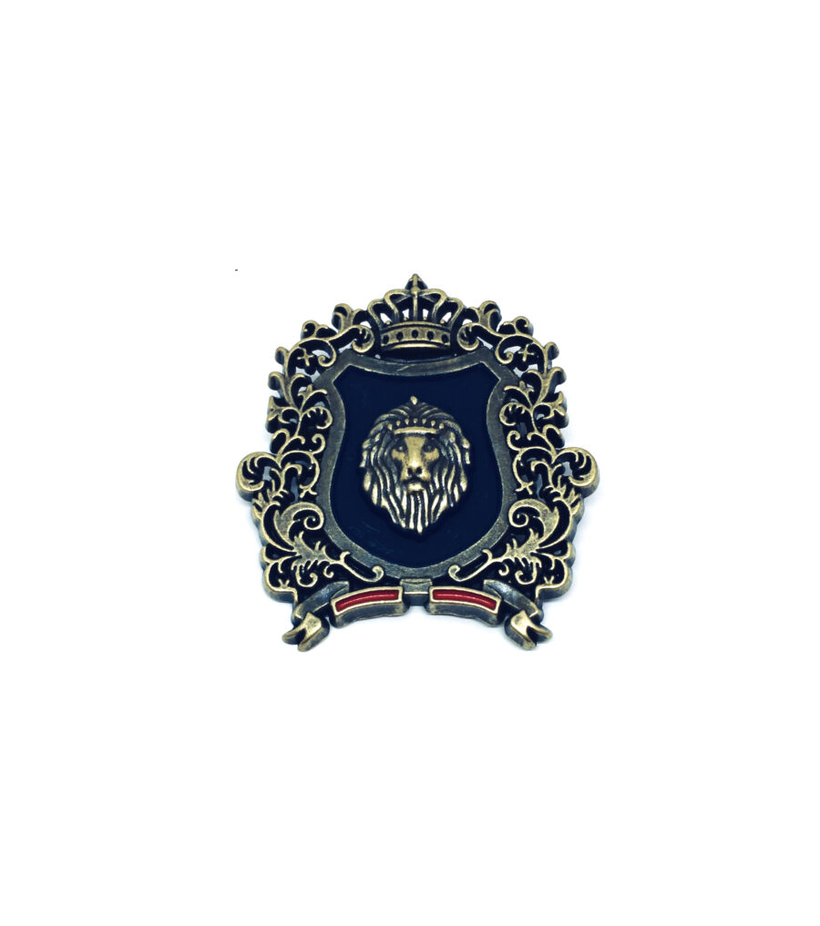 Lion Military Pin