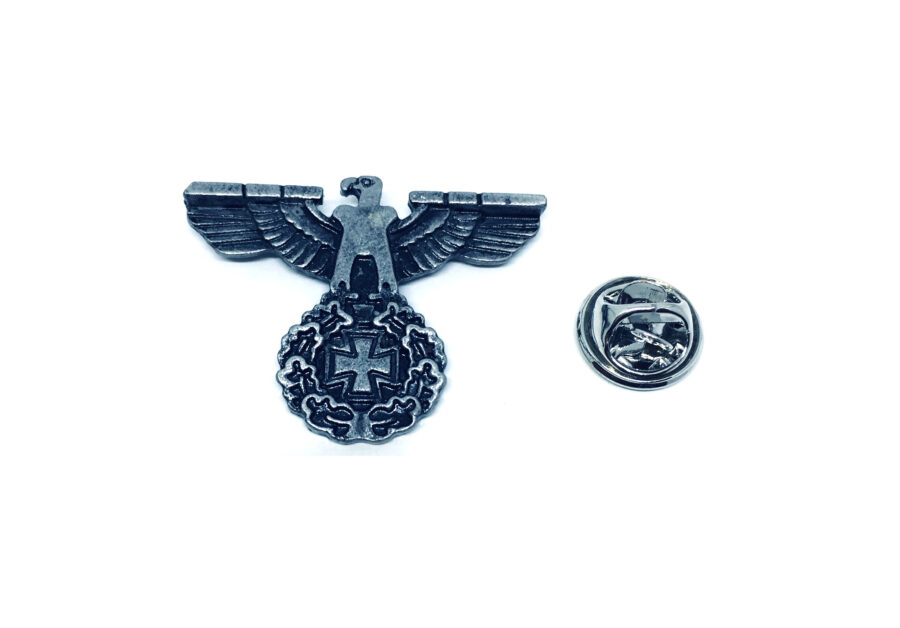 Antique Eagle Military Lapel Pin