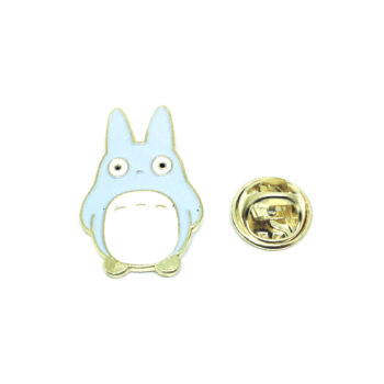 Gold tone Enamel Rabbit Lapel Pin