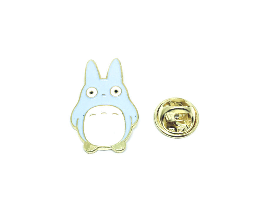 Gold tone Enamel Rabbit Lapel Pin