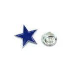 Blue Enamel Star Lapel Pin