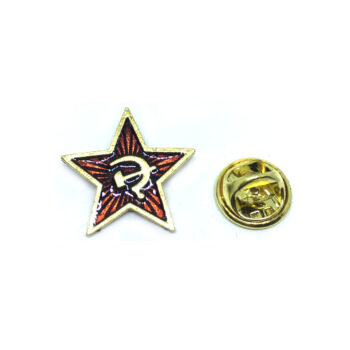 Soviet Star Pin