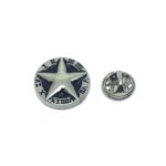 Black Star Pin Badge